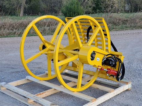 skid steer cable reel|Heavy Duty Winder .